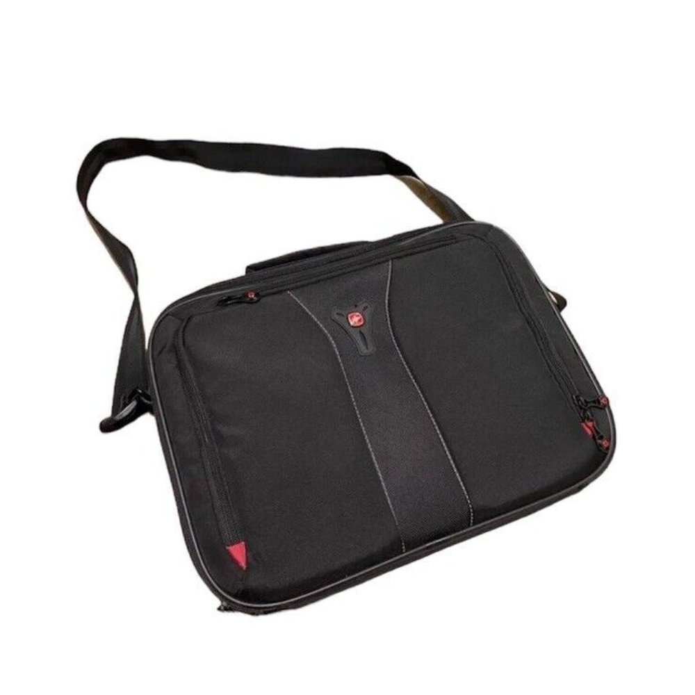 Swiss Gear Laptop/Messenger Black Shoulder/Carry Bag 17" NEW
